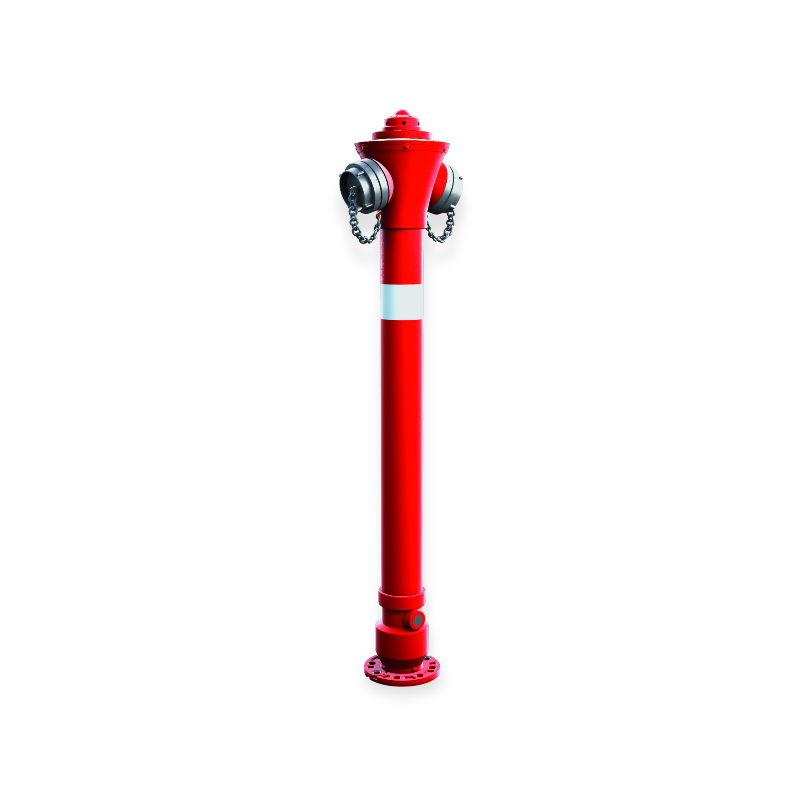 Bovengrondse brandkraan hydrant DN80 met dubbele afsluiting