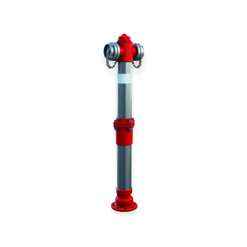 Bovengrondse brandkraan hydrant, schuin DN80