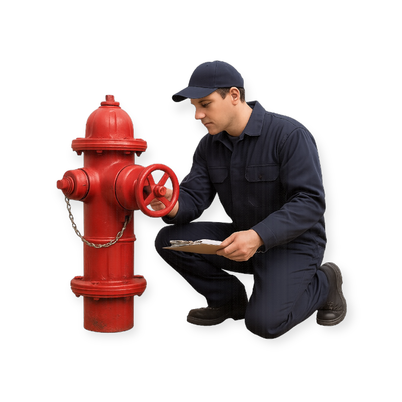 Controle en onderhoud brandkranen