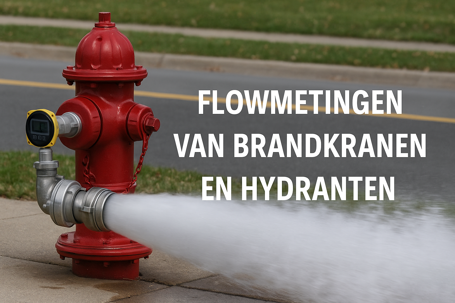 Flowmeting brandkranen en hydranten