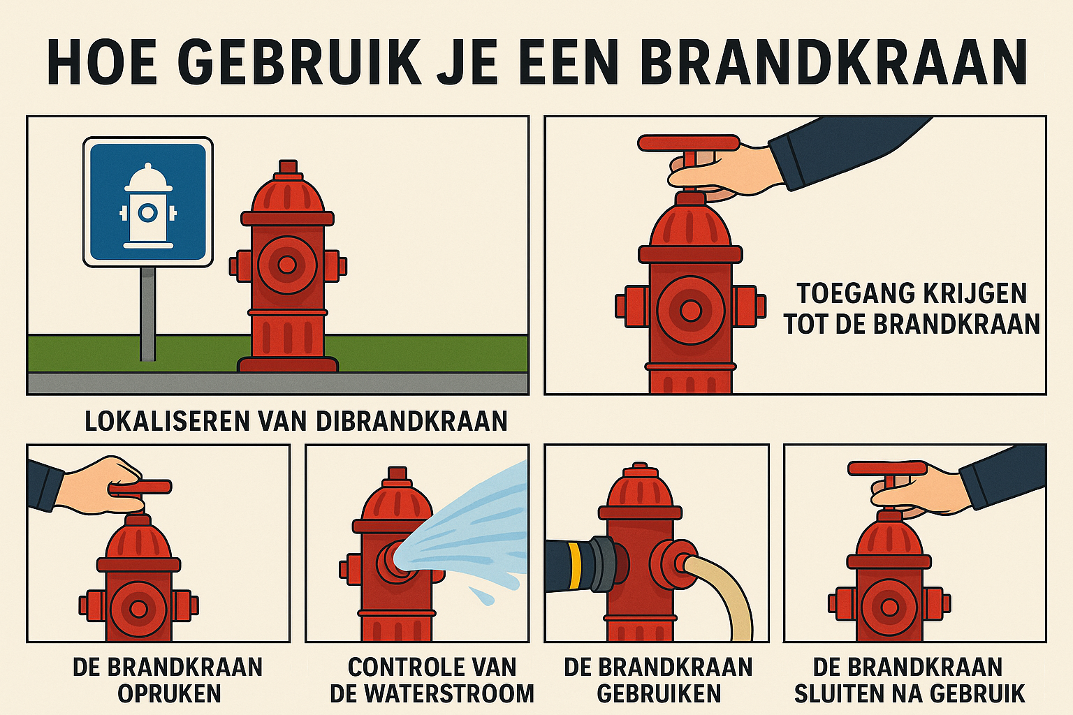 Hoe gebruik je een brandkraan