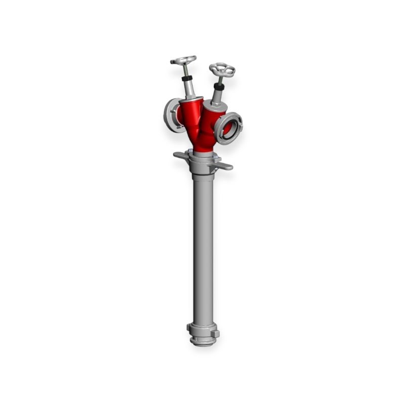 Standpijp brandkraan hydrant opzetstuk 81 mm