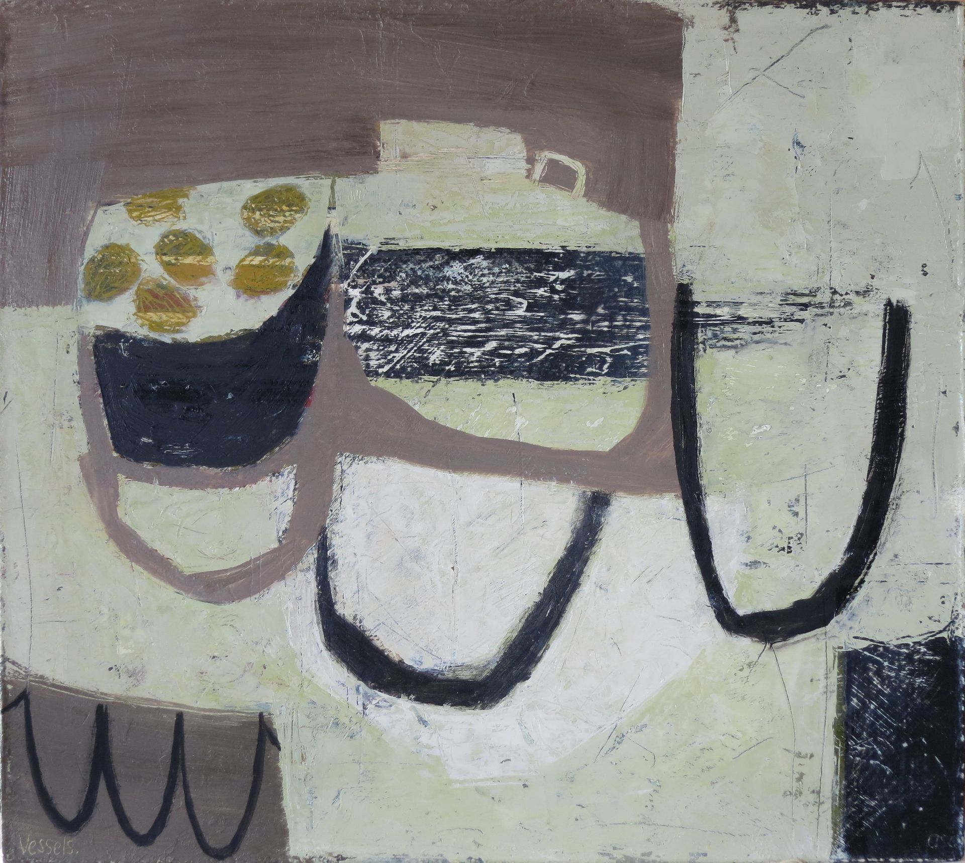 Vessels Oil on Board 37cm x 40cm £1,500