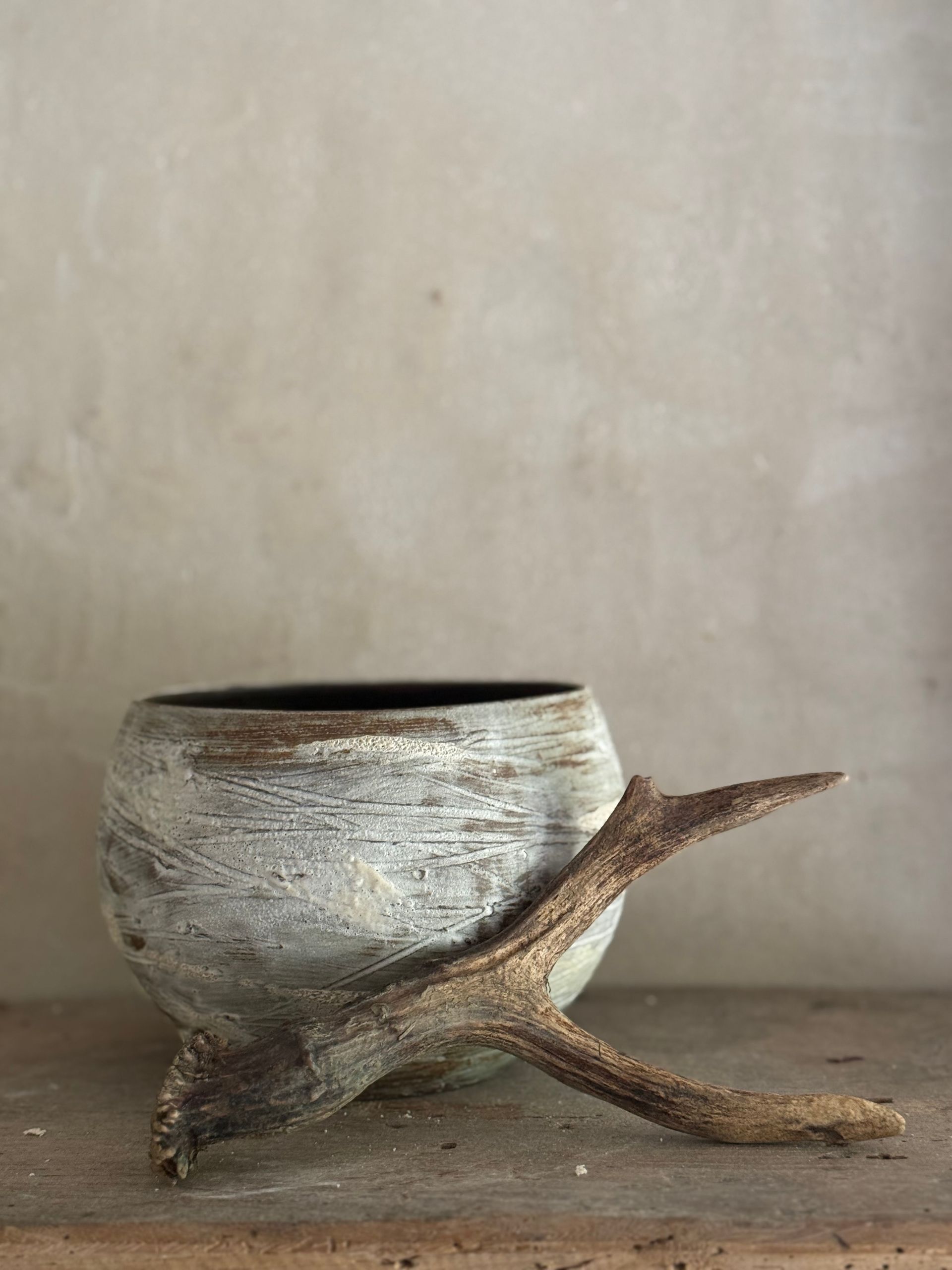 Buck Moon Wild Clay Bowl I 11cm x 15cm £375