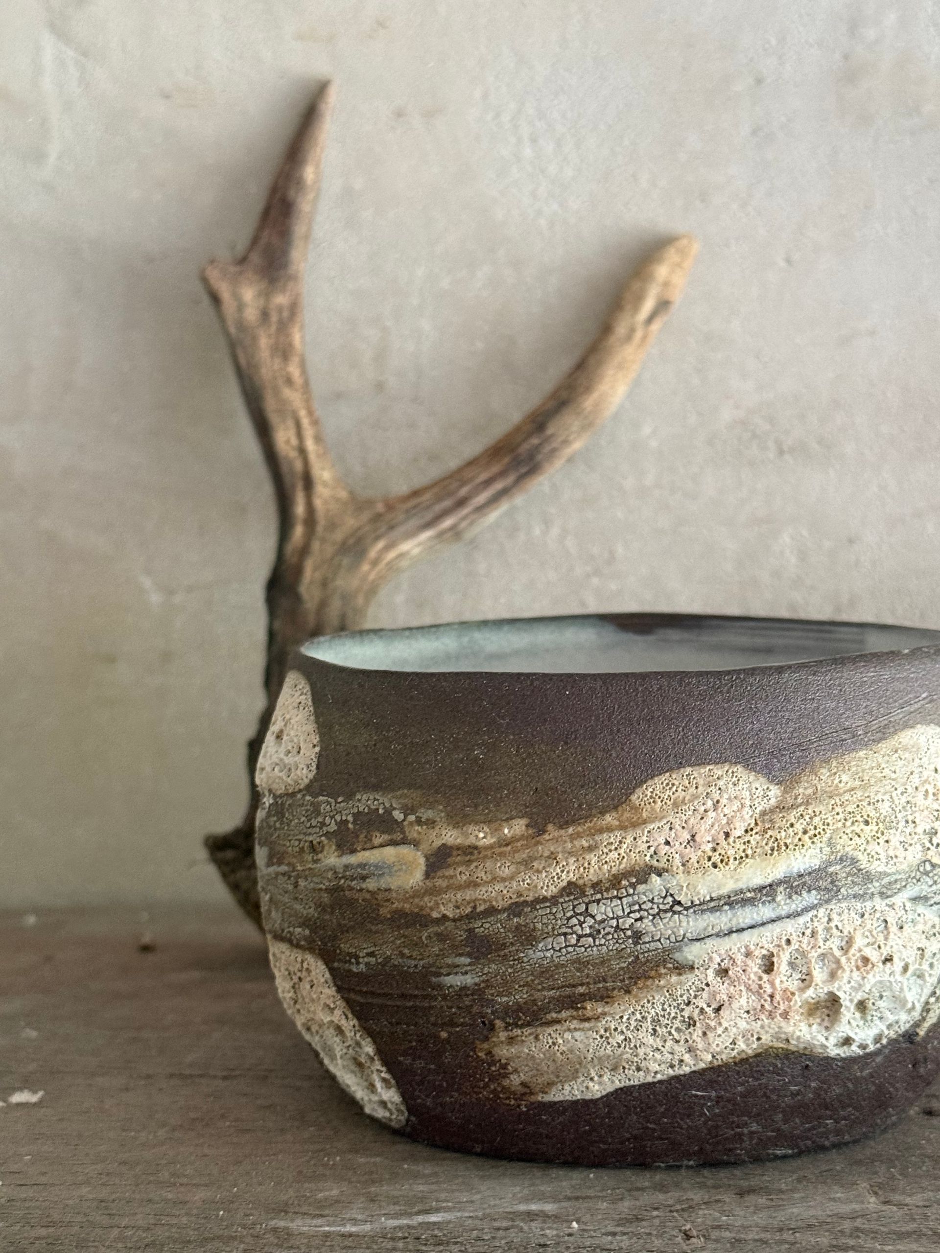 Buck Moon Wild Clay Bowl II 7cm x 11cm diameter £150