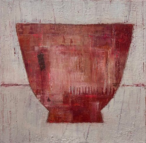Still Life Stories VI Mixed Media on Canvas 24cm x 24cm £350