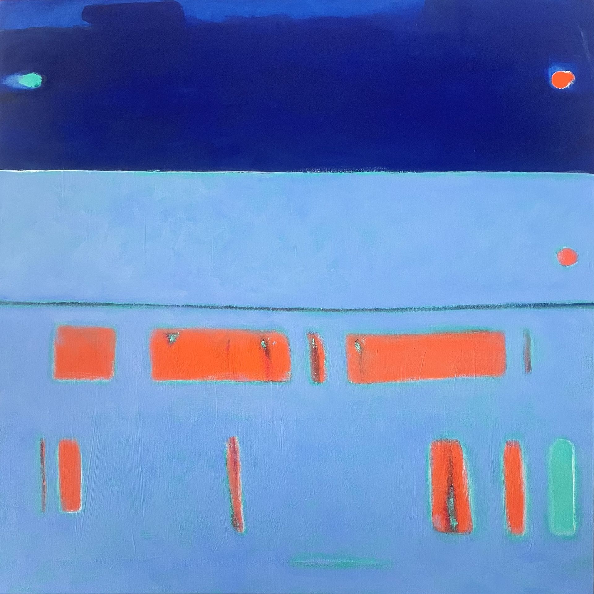 Zona Oil on Canvas 76cm x 76cm £1600