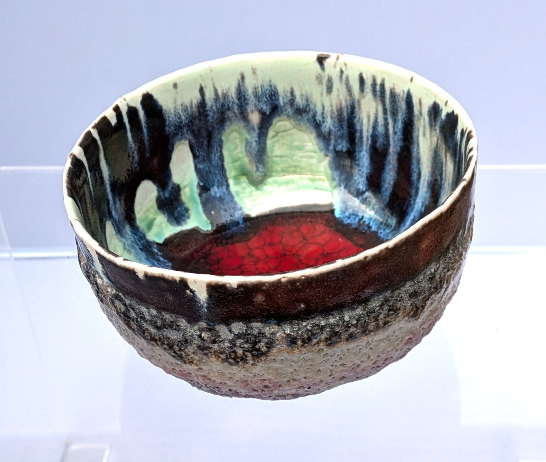 Alizarin Teabowl 13.5cm x 7.5cm SOLD