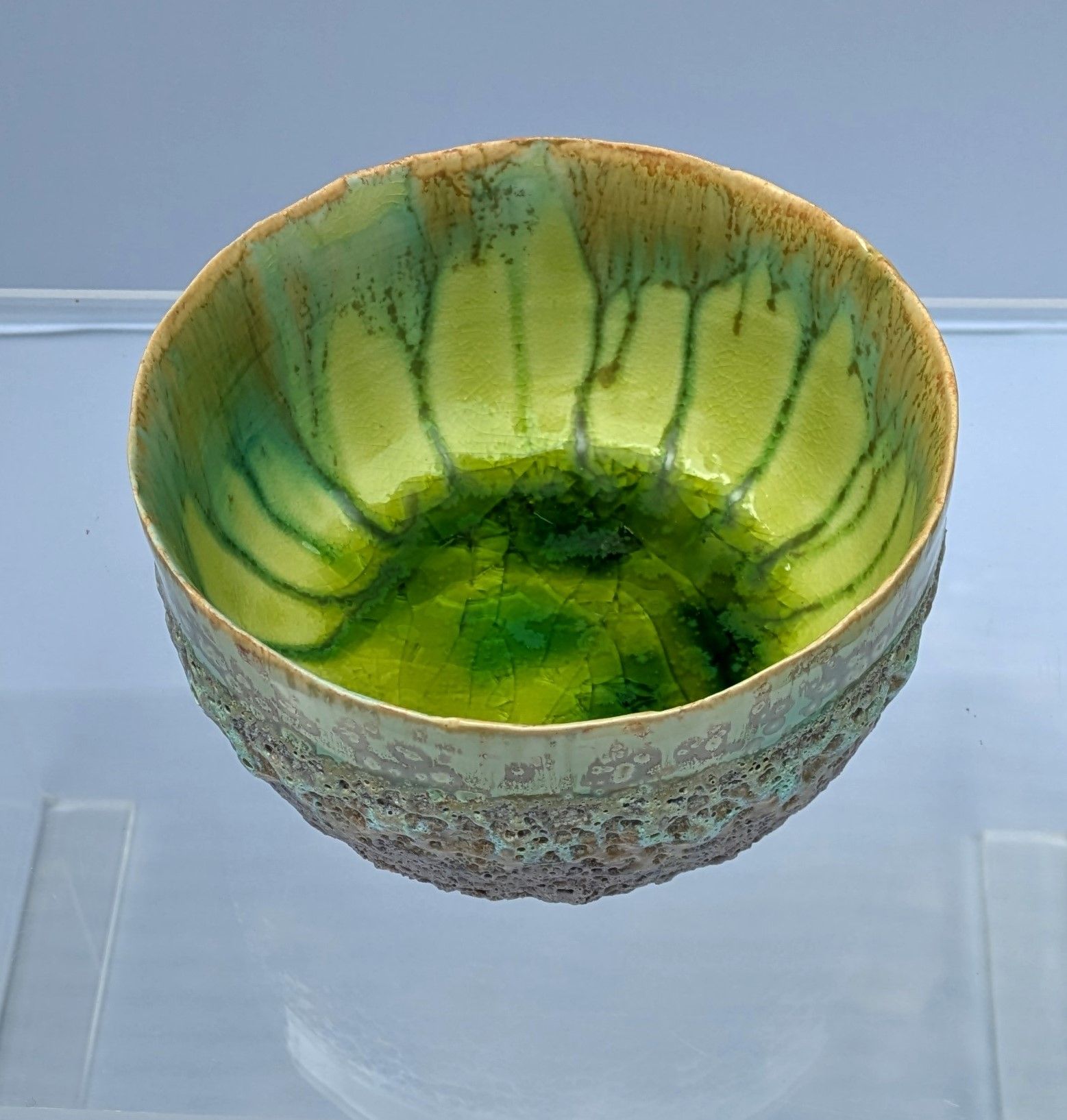 Chartreuse Teabowl 13.5cm x 7.5cm SOLD