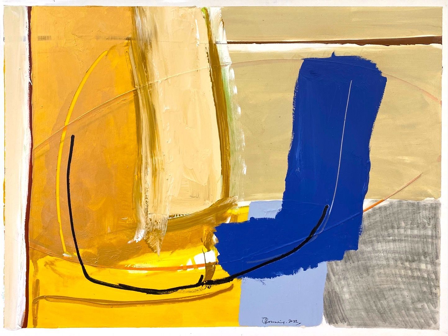Cobalt Strike Oil on Canvas 122cm x 91cm £5250