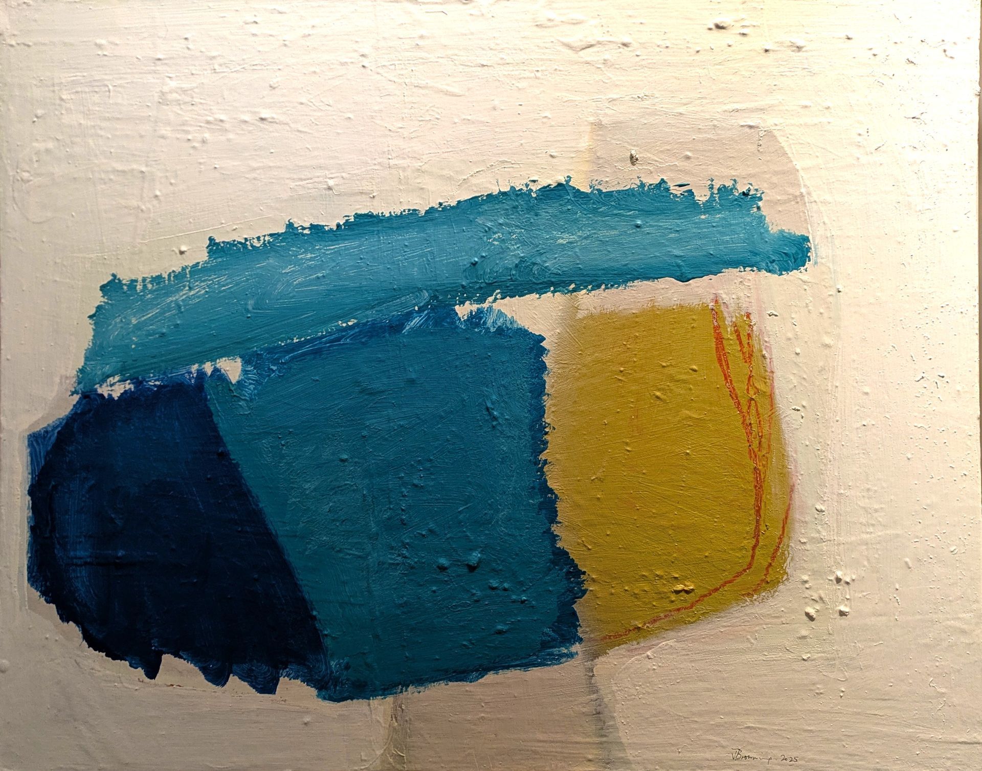 Shining Ocean Oil on Canvas 106cm x 85cm £4250