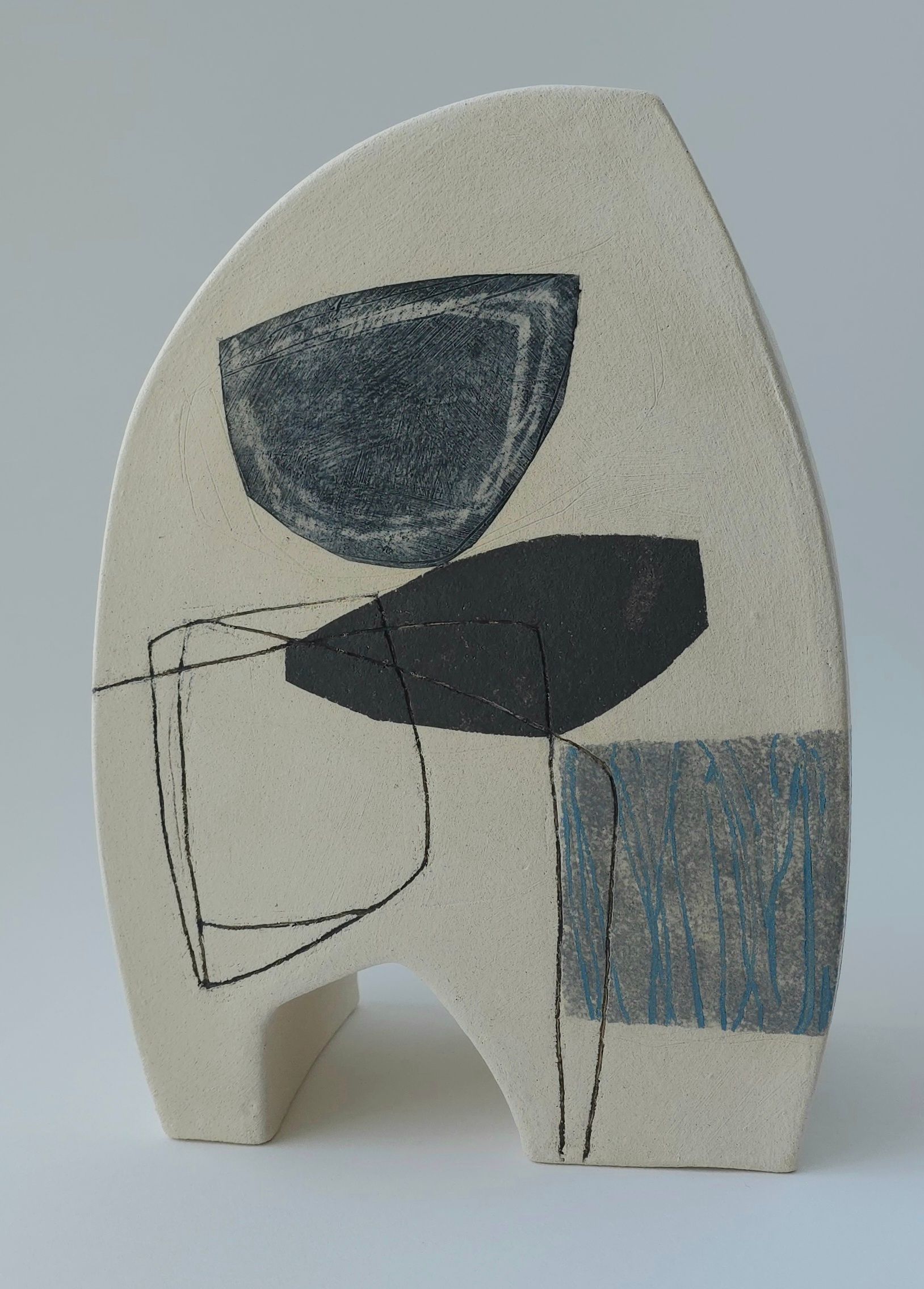 Vessel LXIV Stoneware 27cm tall £395