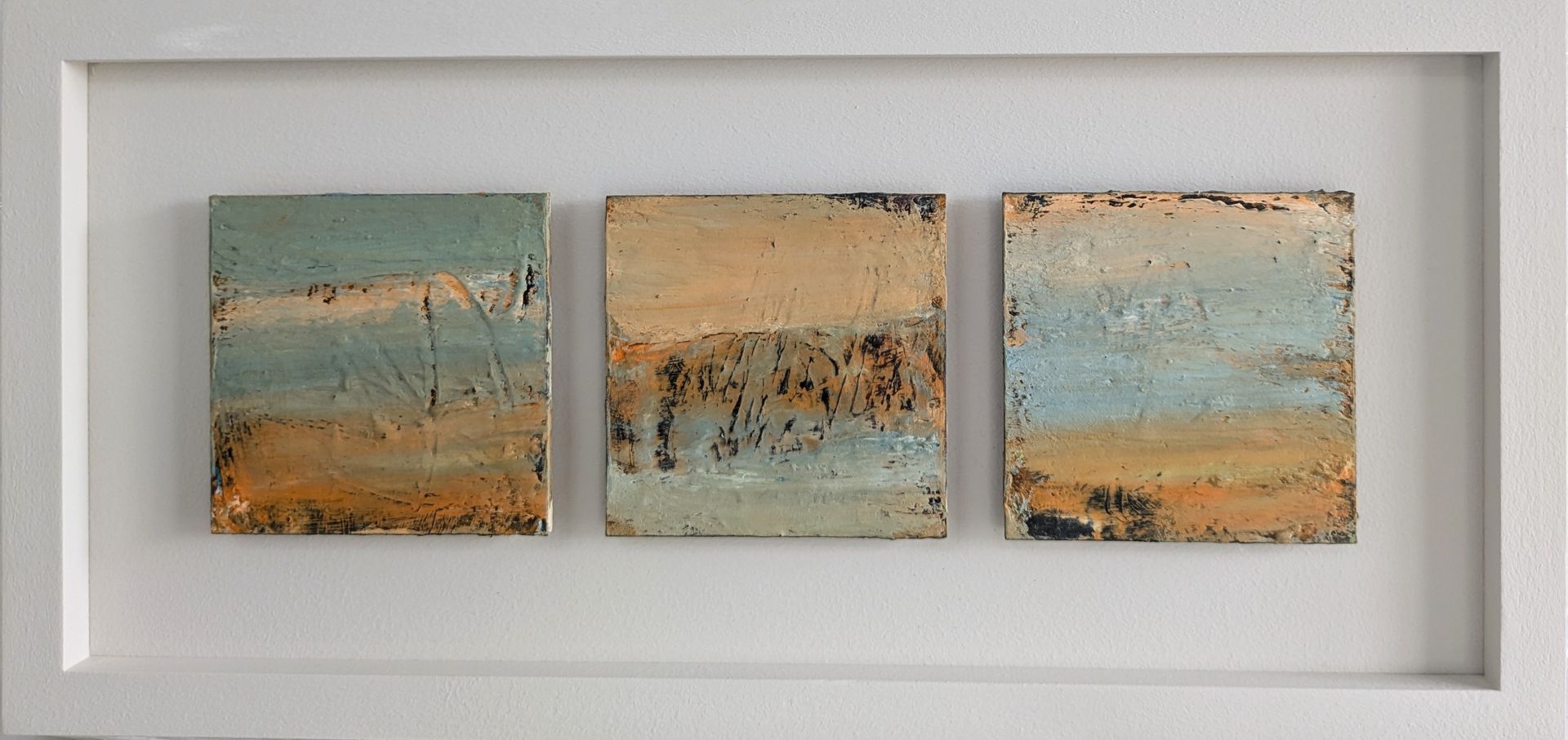 Evening Drift II Mixed Media on Panel 22cm x 46cm £275