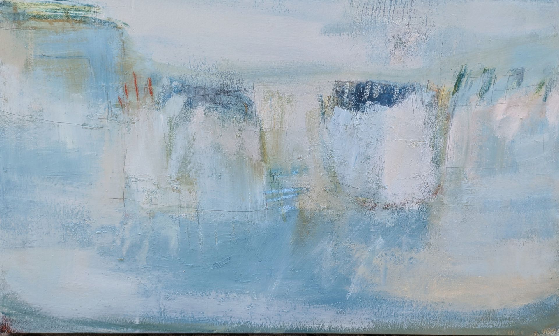 To Zennor III Oil and Mixed Media on Canvas 70cm x 115cm £1850