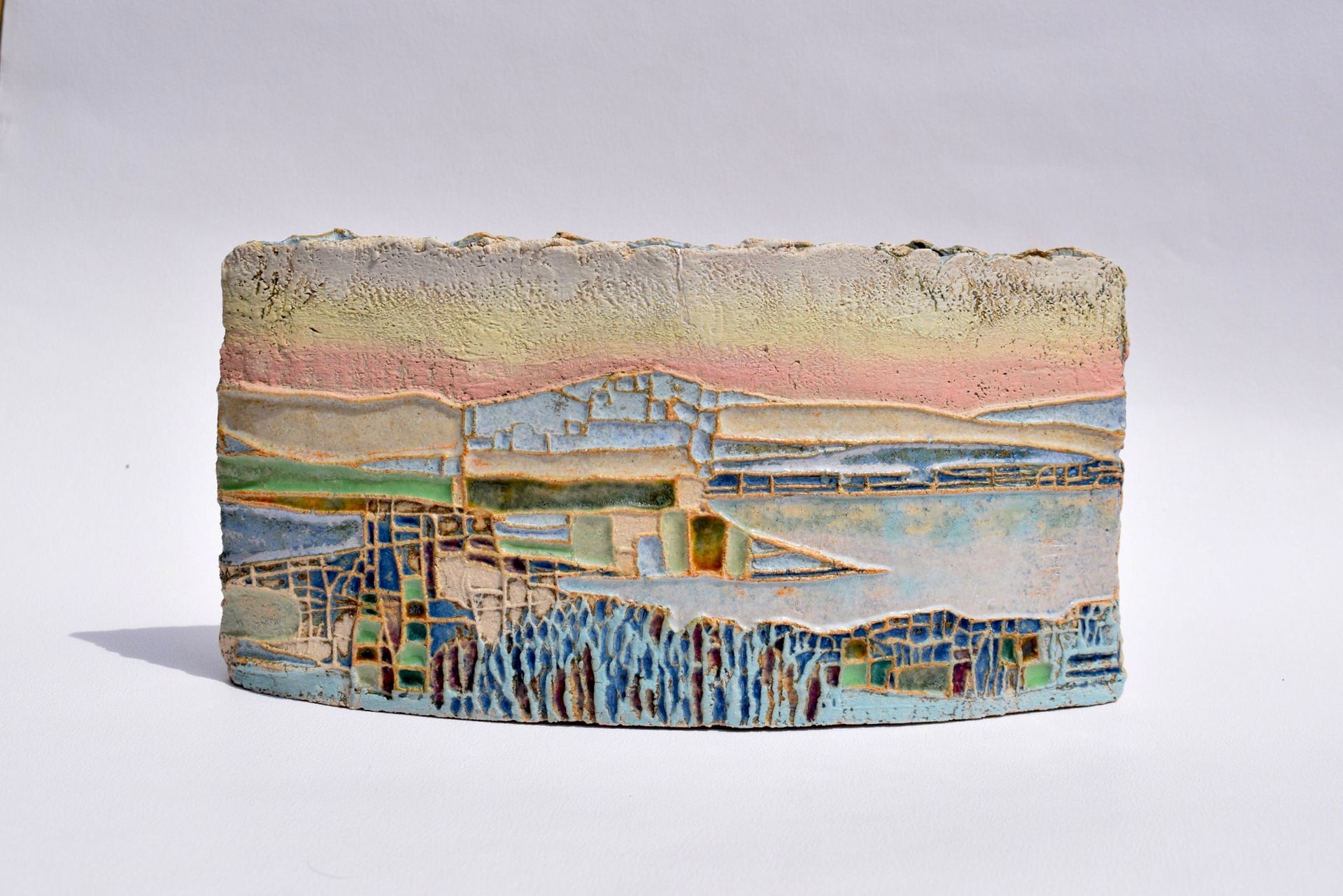 Stoneware Ceramic Vessel D 11cm x 22cm SOLD