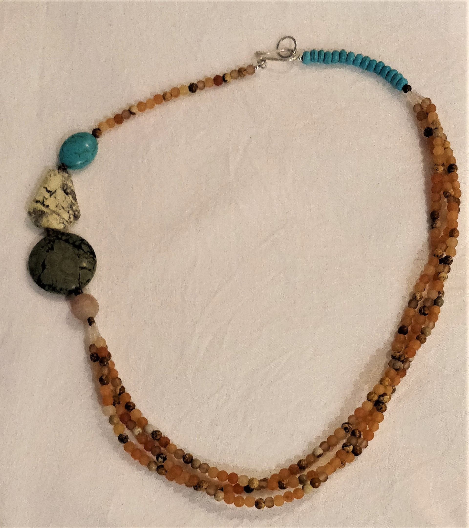 Carnelian Strand II Necklace SOLD