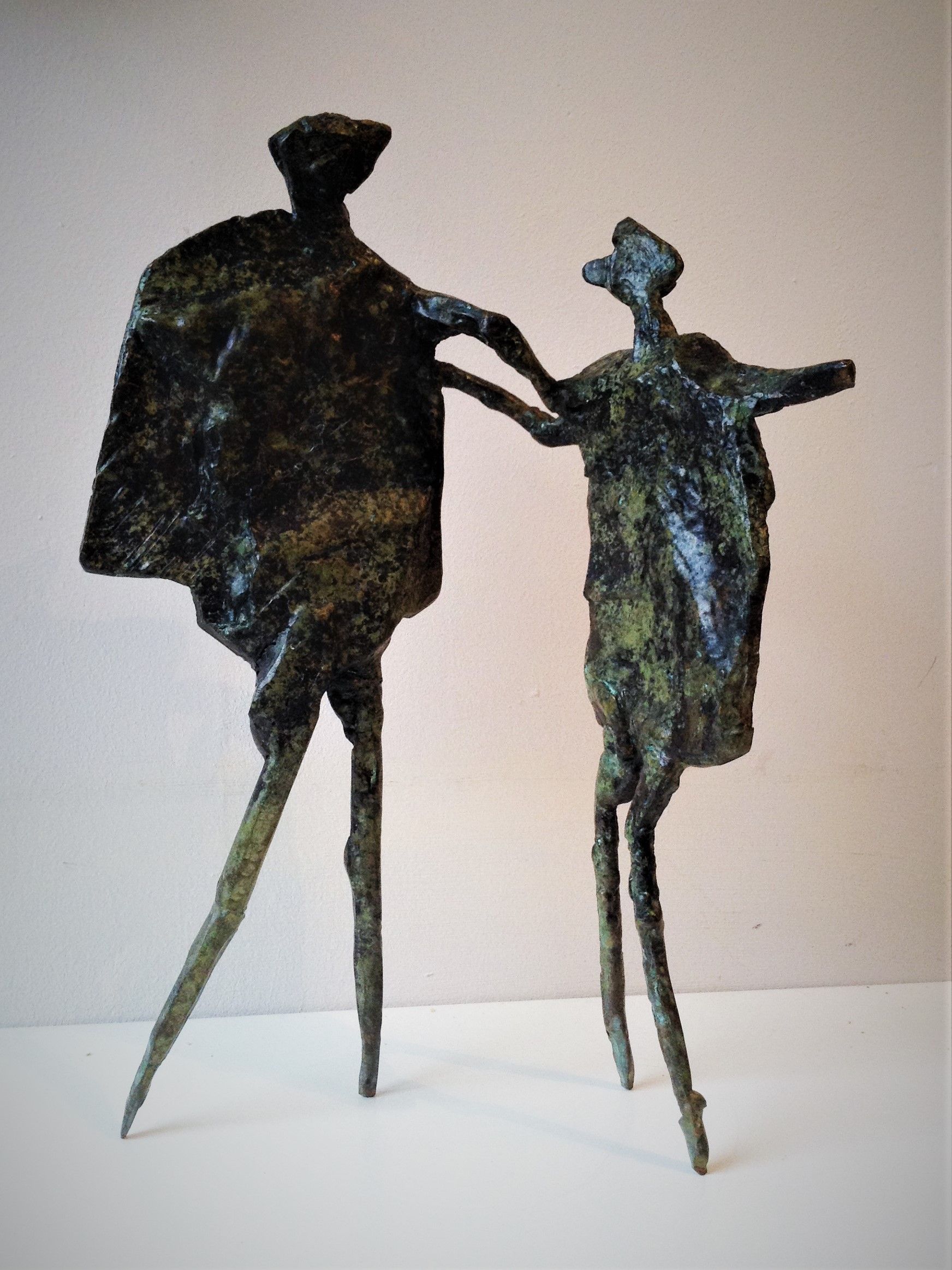 Father & Child Bronze, Unique 33cm x 25cm x 10cm SOLD