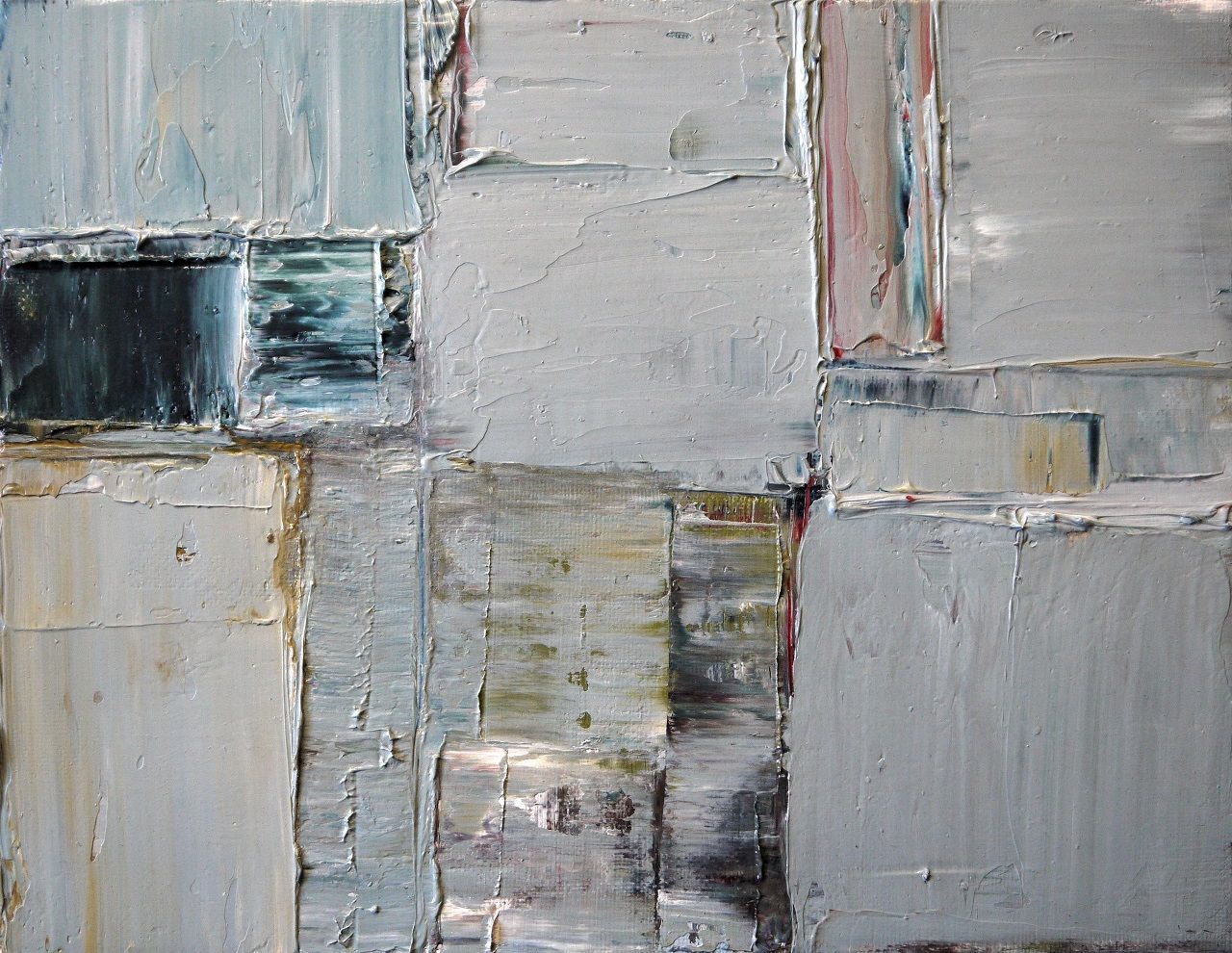 Grey 843 Oil on Canvas 20cm x 26cm x 1.6cm £950