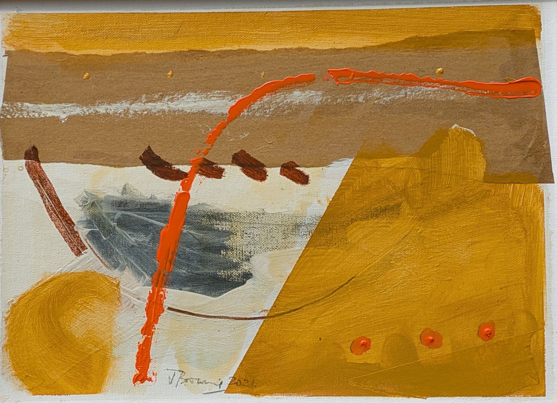 Mandarin Coast Oil on Board 43cm x 33cm £1275