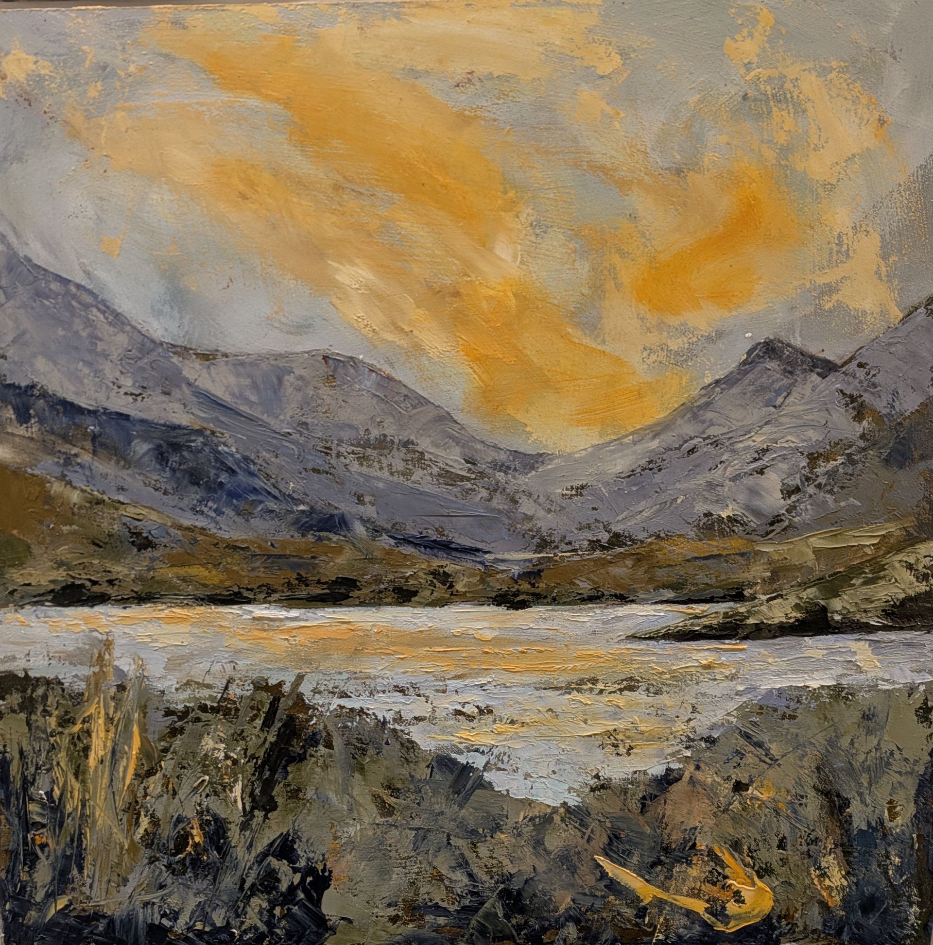 From Ross Point Mixed Media on Board 40cm x 40cm £650