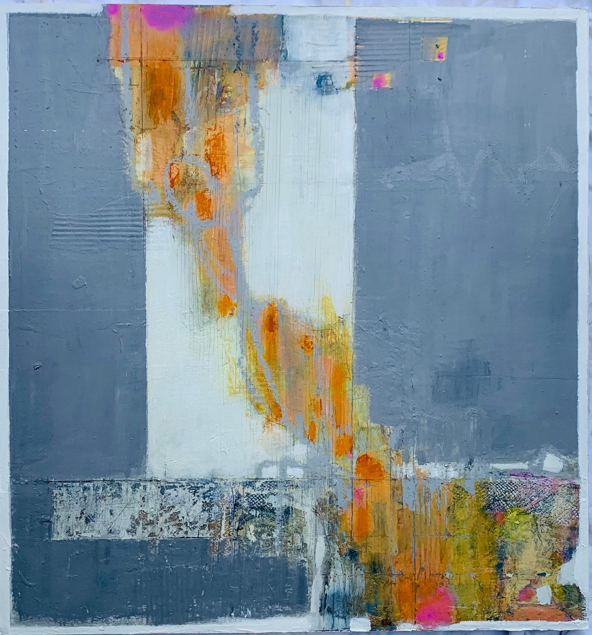 Walls: The Memory of Colour Mixed Media on Panel 66cm x 66cm £950
