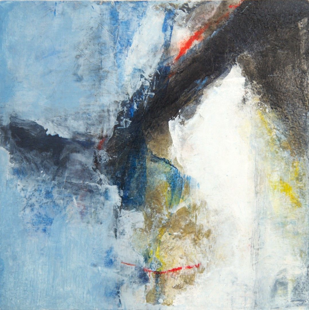 Delicate Shadows Acrylic and Mixed Media on Cradled Panel 24cm x 24cm £550