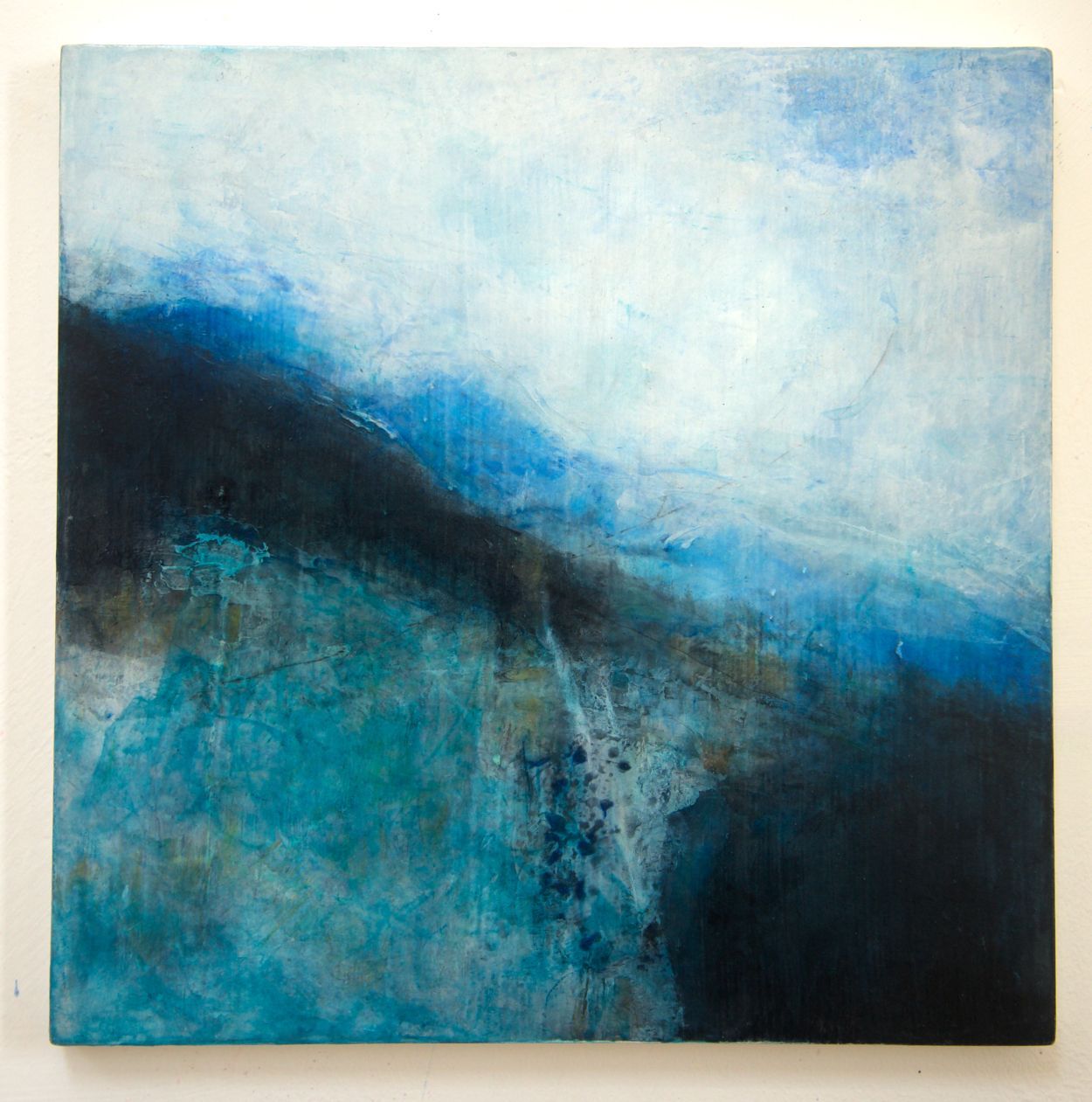 Ever Land Acrylic and Mixed Media on Cradled Panel 29cm x 29cm £650