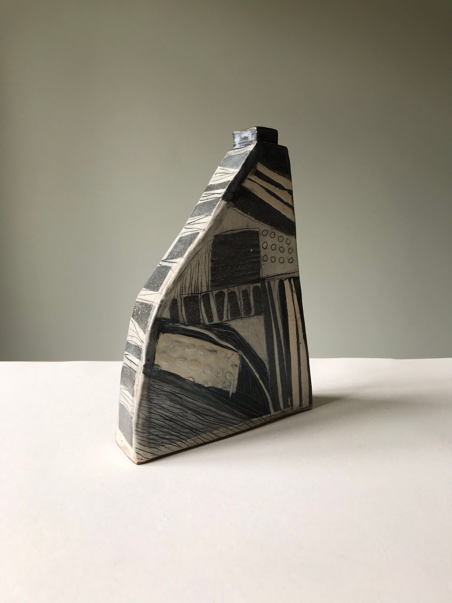 Abstract Sculptural Vessel 2 22cm high £160