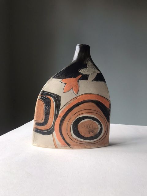 Yvette Glaze Hush 6 Medium Ceramic Bottle SOLD