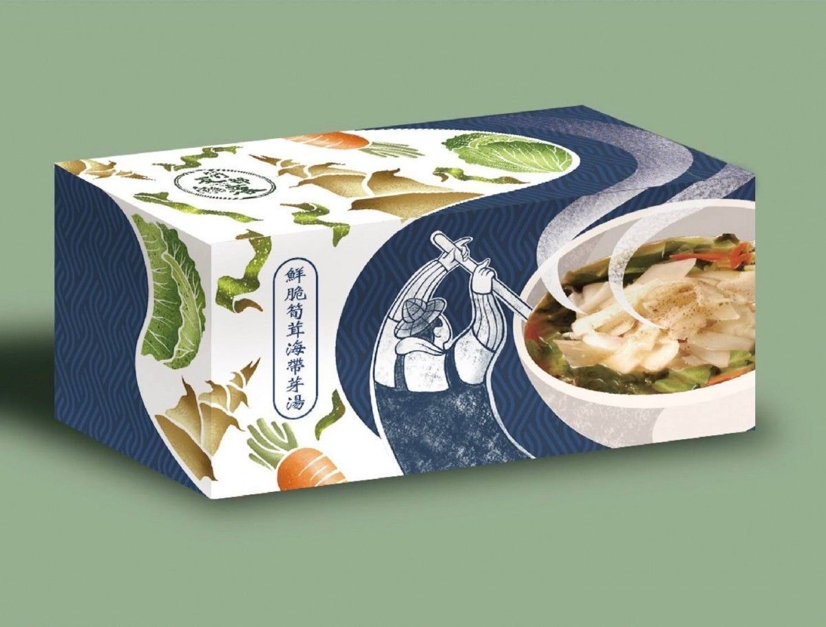 筍友部落-即食湯品組合-贈送筍友購物袋