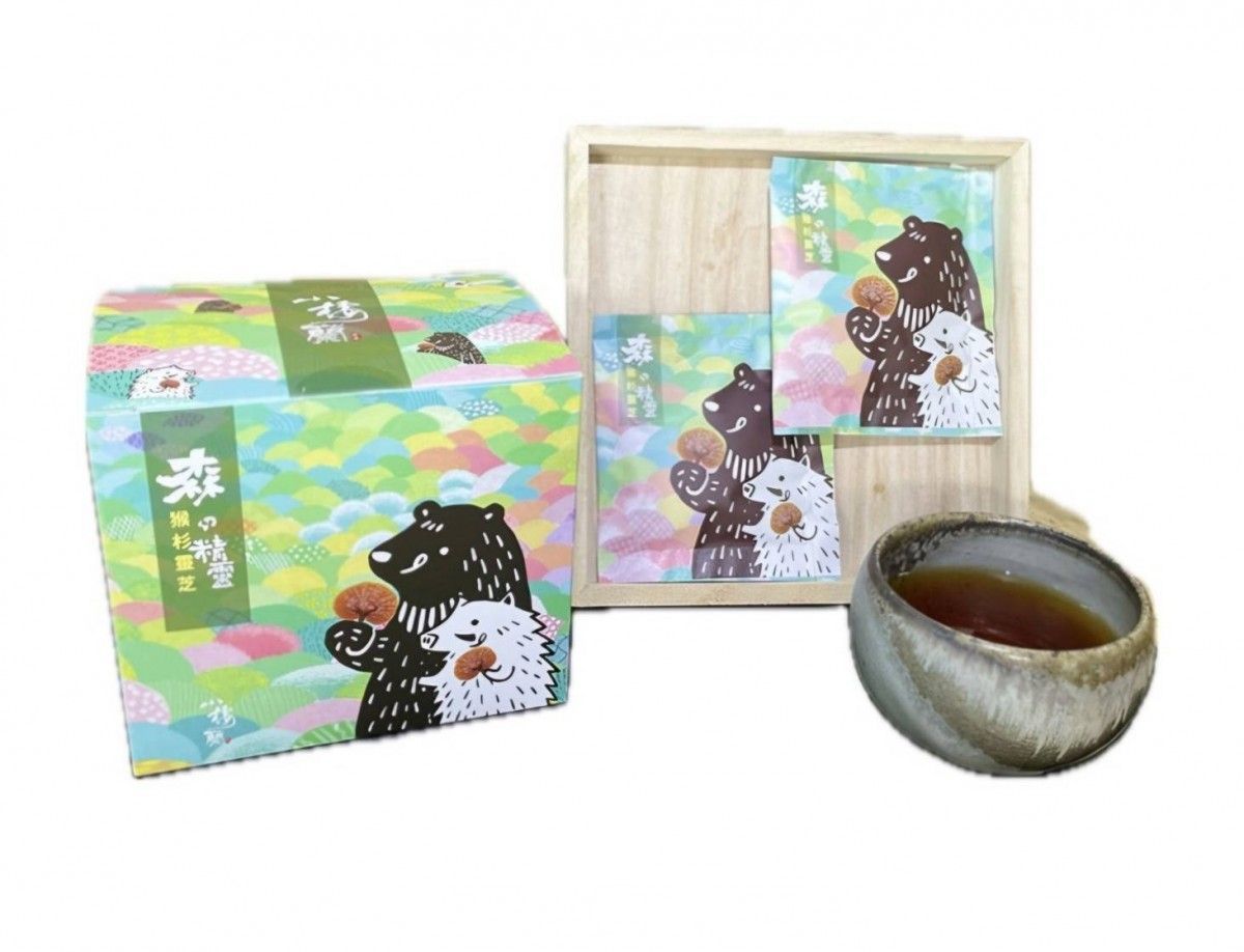 養生靈芝普洱茶包二盒(10包1盒)