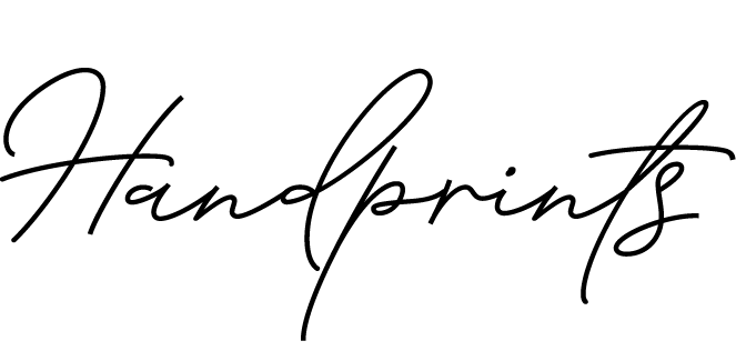 Logo in handwriting of 