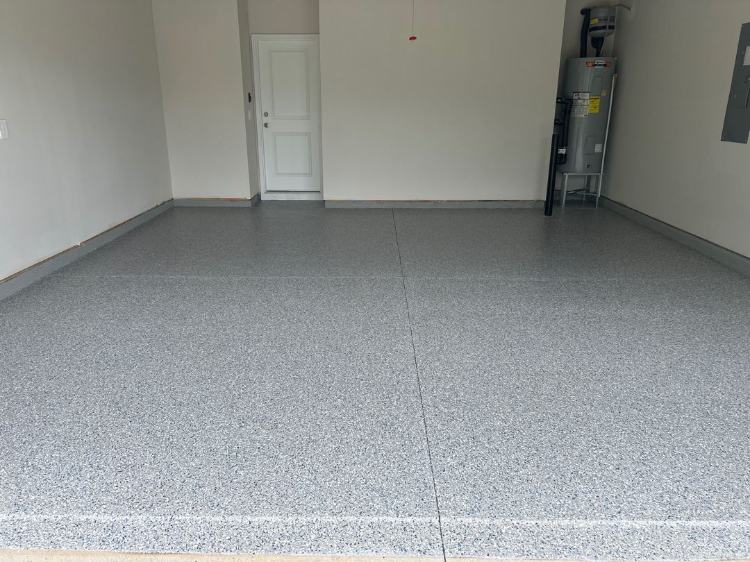 flake epoxy floor in charlotte
