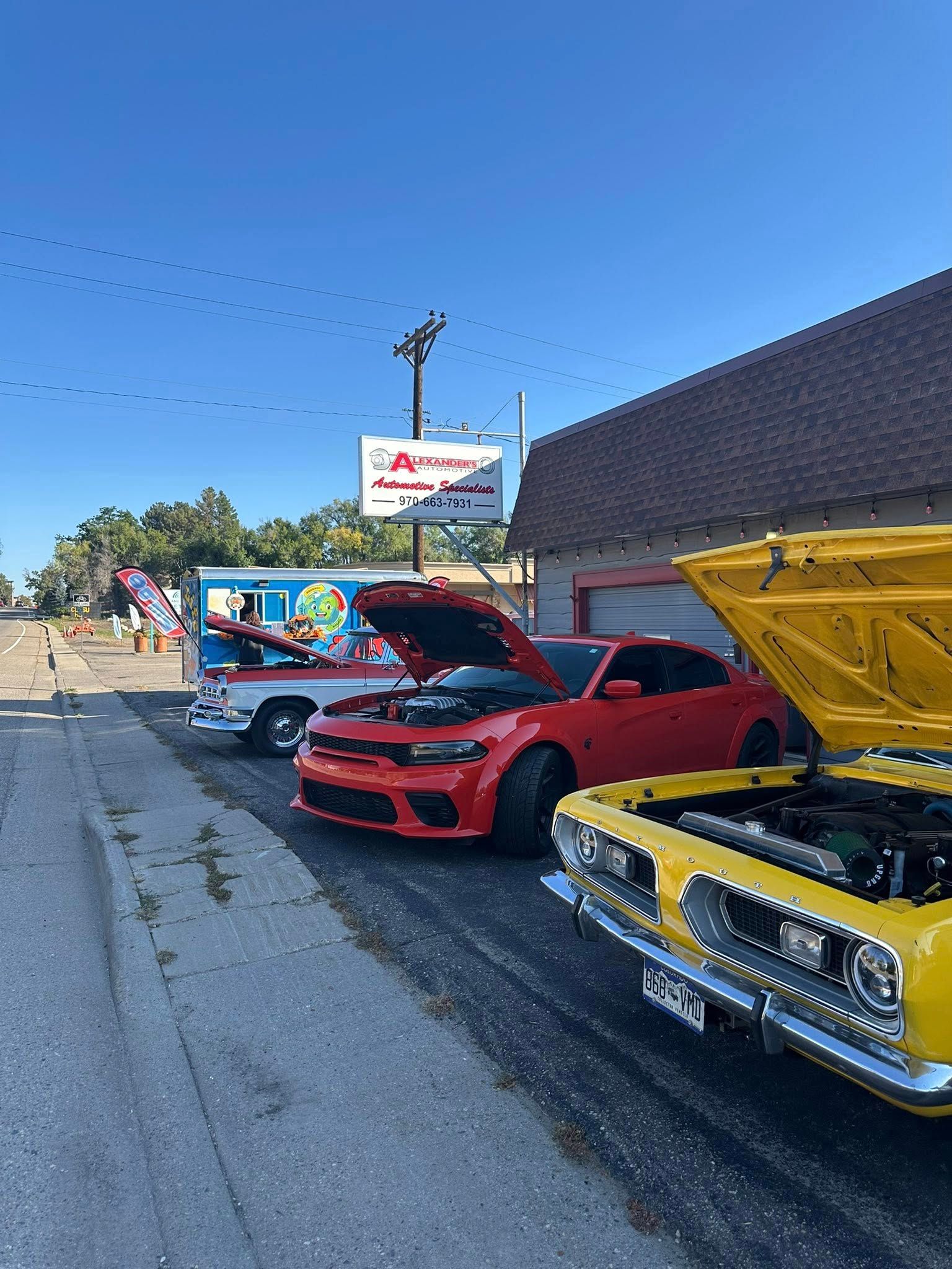 Thank You Loveland for Successful Car Show at Alexander's Automotive in Loveland Colorado
