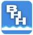 Broadmoor Huntington Harbour A blue icon with the letters bh on it