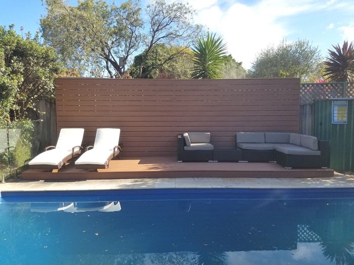 Beautiful pool deck in Haberfield