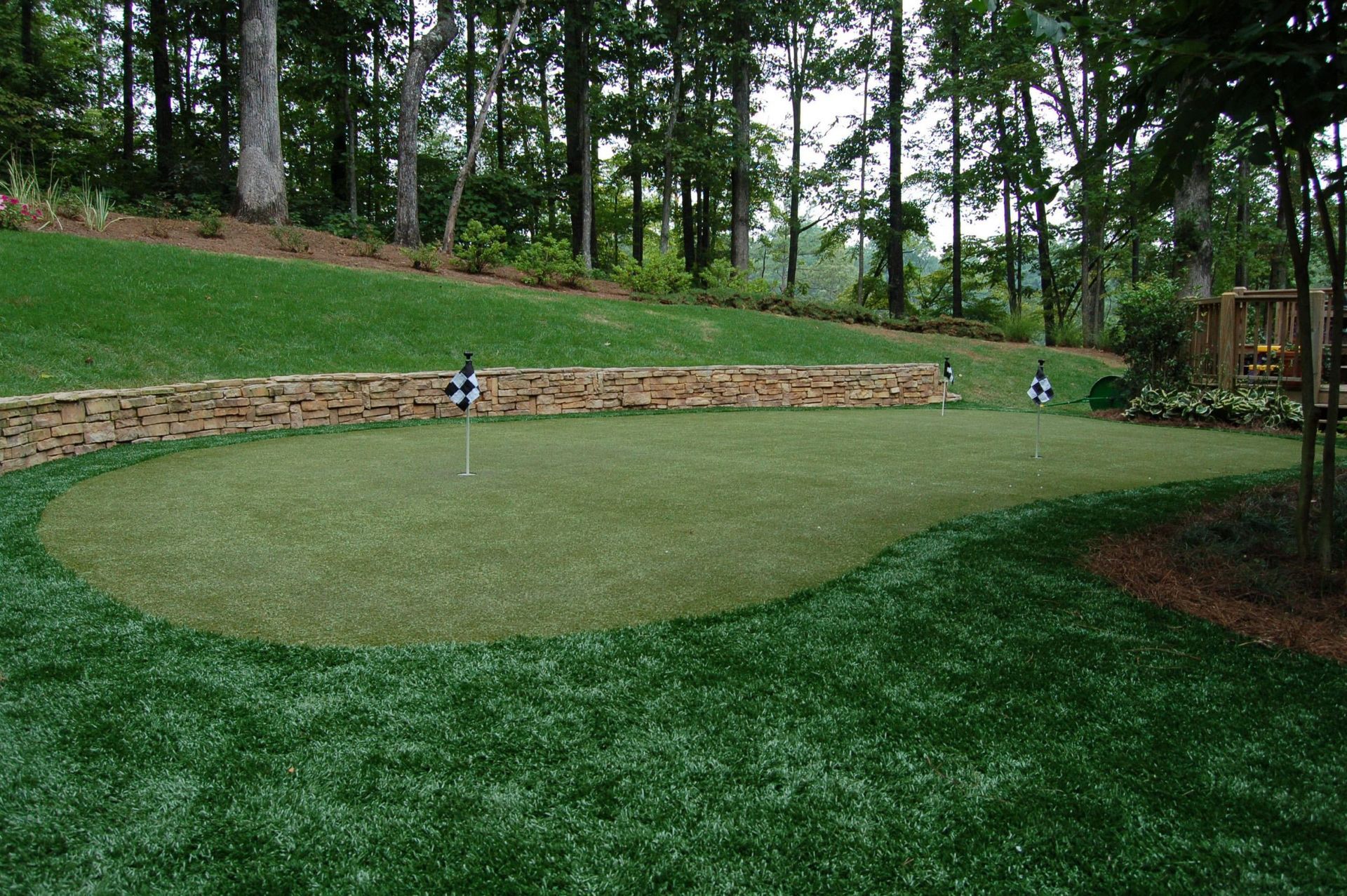 Yard Retaining Wall