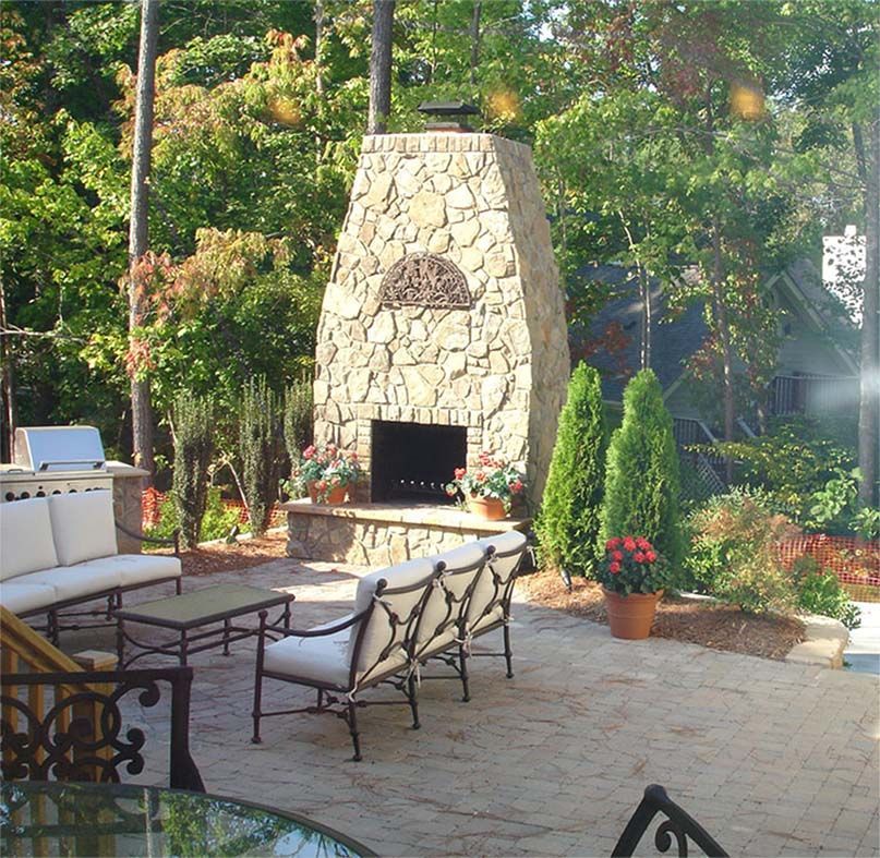 Hardscape Fireplace