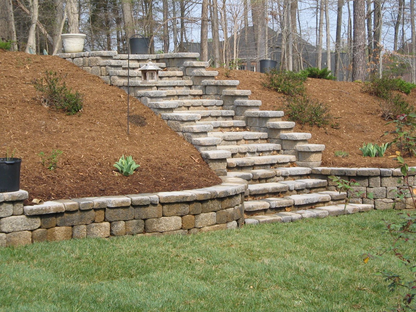 Backyard Wall