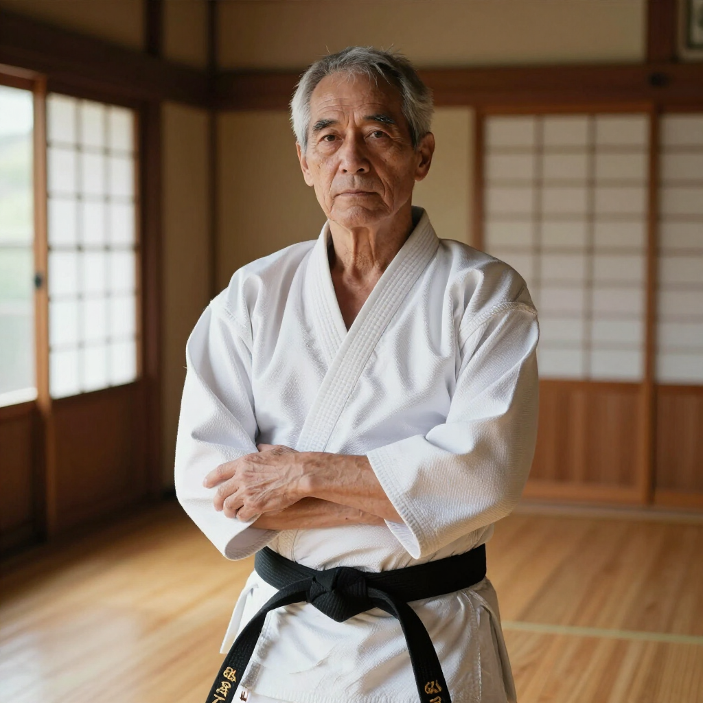 AI aikido beoefenaar