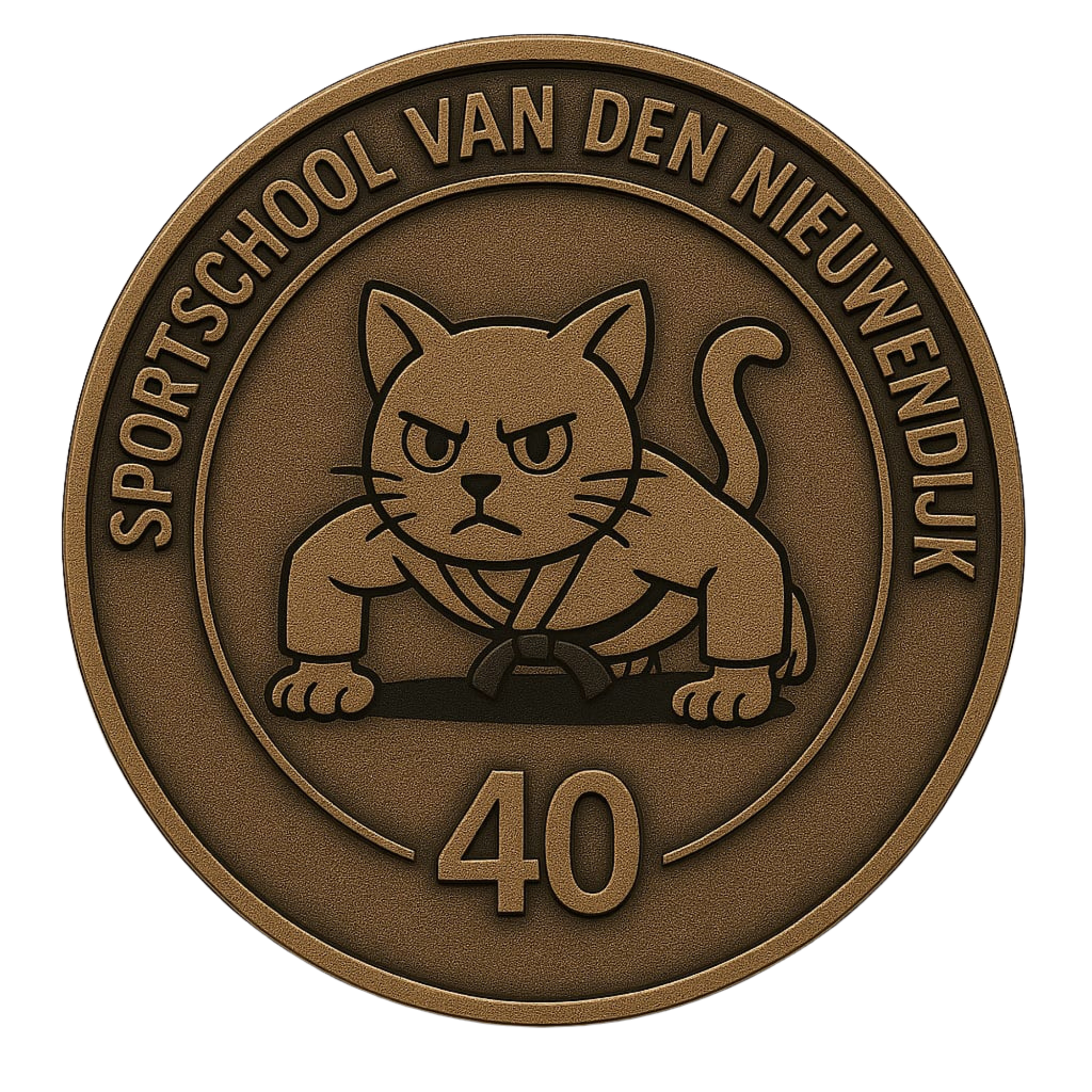 Bronzen sportmedaille 