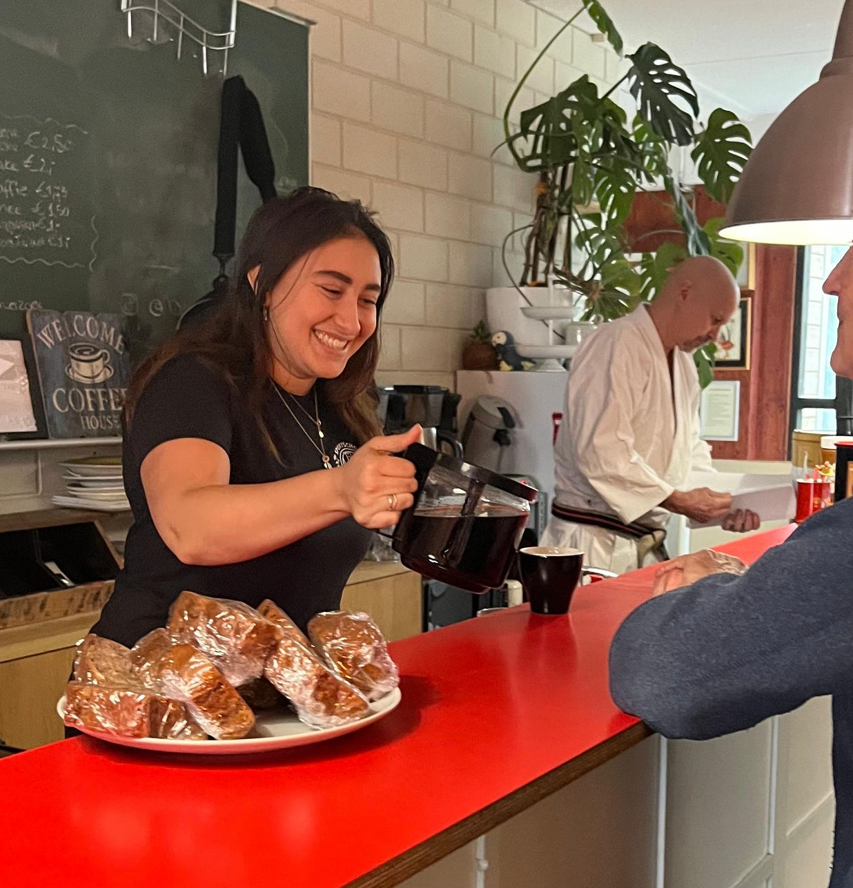 Kimberley van den nieuwendijk koffie kantine
