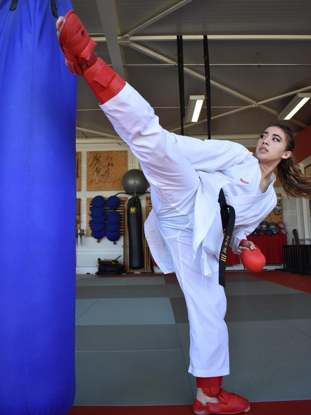 naomi van den nieuwendijk hoge trap karate