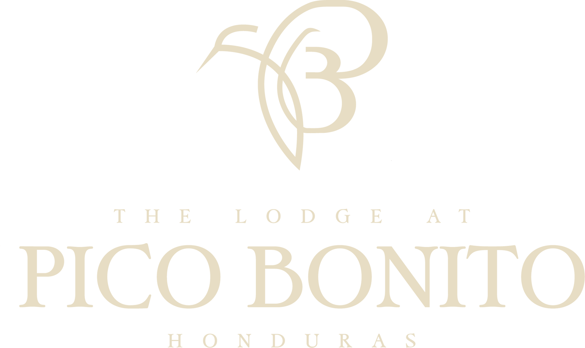 Hopepage The logo for the lodge at pico bonito in honduras.