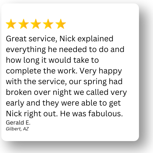 gilbert garage door service
