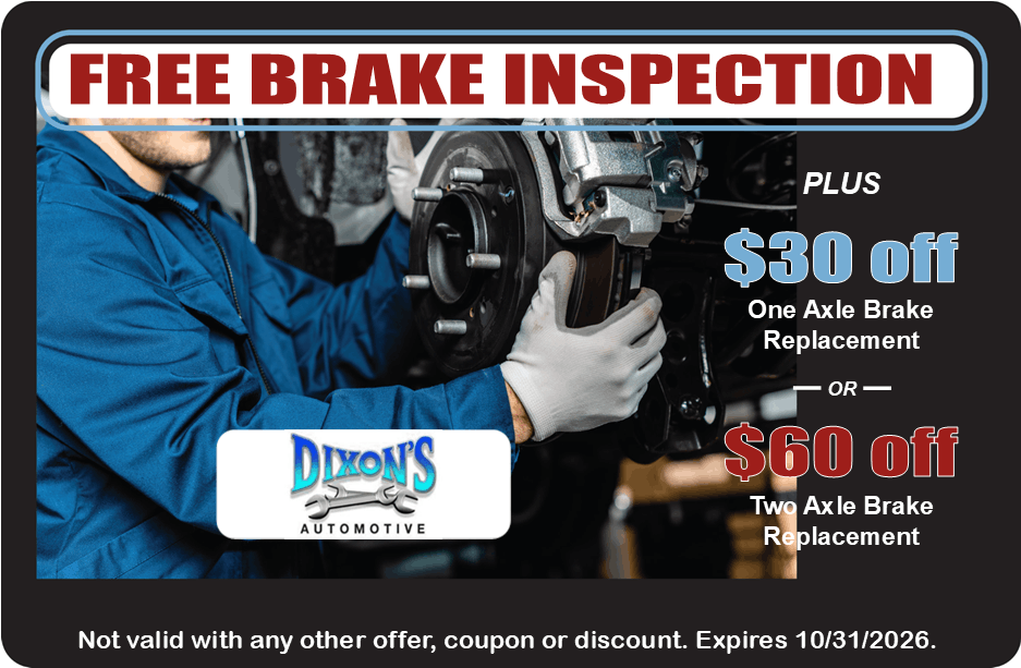 Free Brake Inspection Special