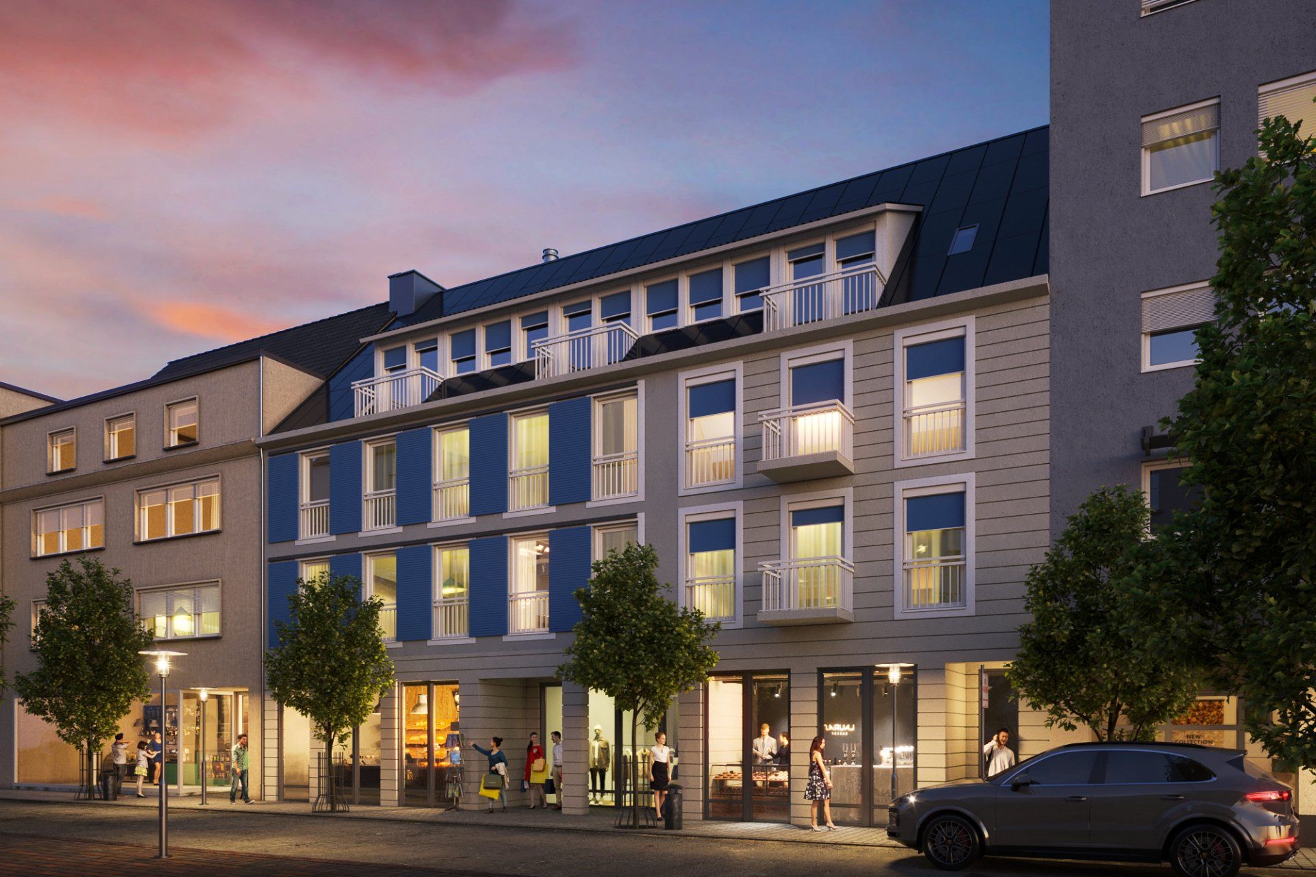Sanierung Architekt Fassade wärmedämmung