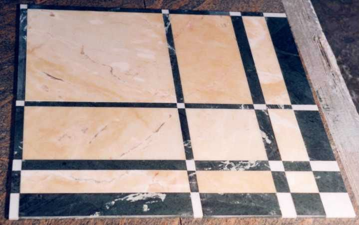 pavimentazione - intarsio marmo
