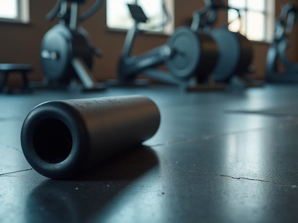 A foam roller.
