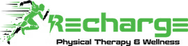 Recharge Physical Therapy & Wellness Header Logo.
